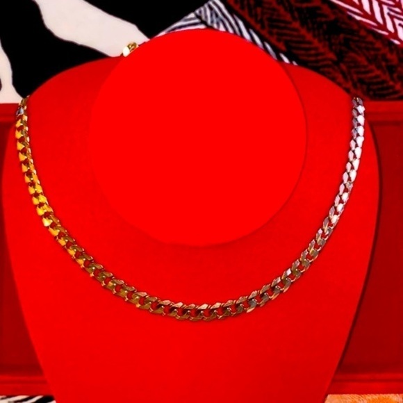 14kt Italian Gold Chain solid yellow gold 38.4 gr pure solid gold Italy Unisex - Picture 3 of 9